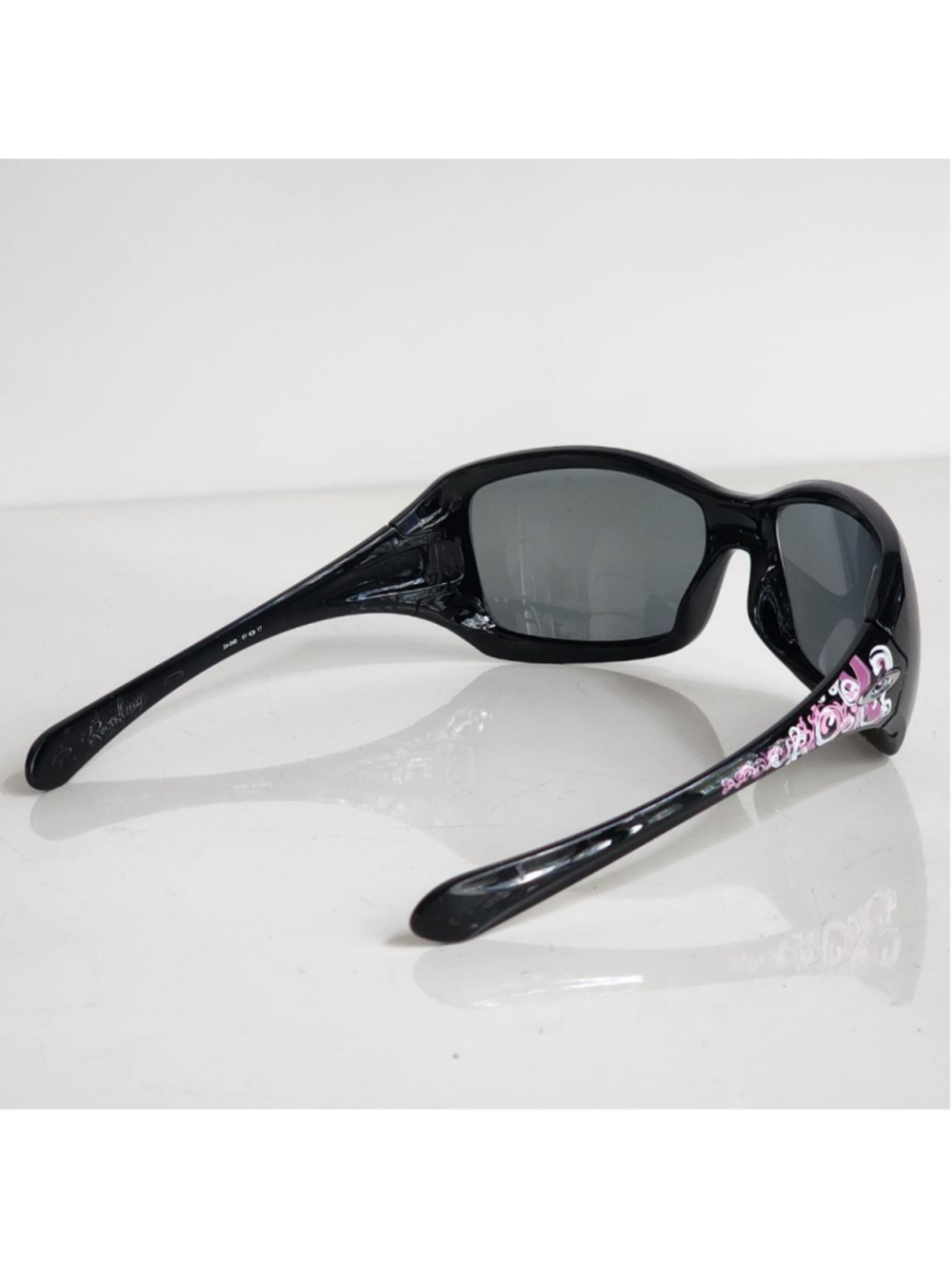OAKLEY Ravishing Breast Cancer Awareness Edition Black Sunglasses Pink Accents - Picture 6 of 10